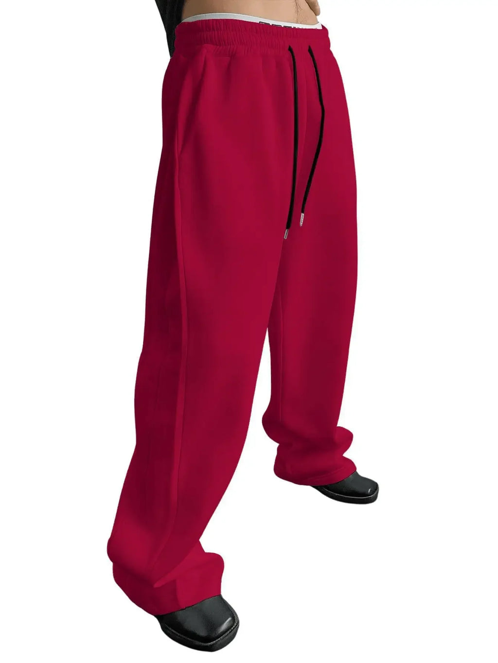 Z-Axis Men's Wide-Leg Fleece Sweatpants