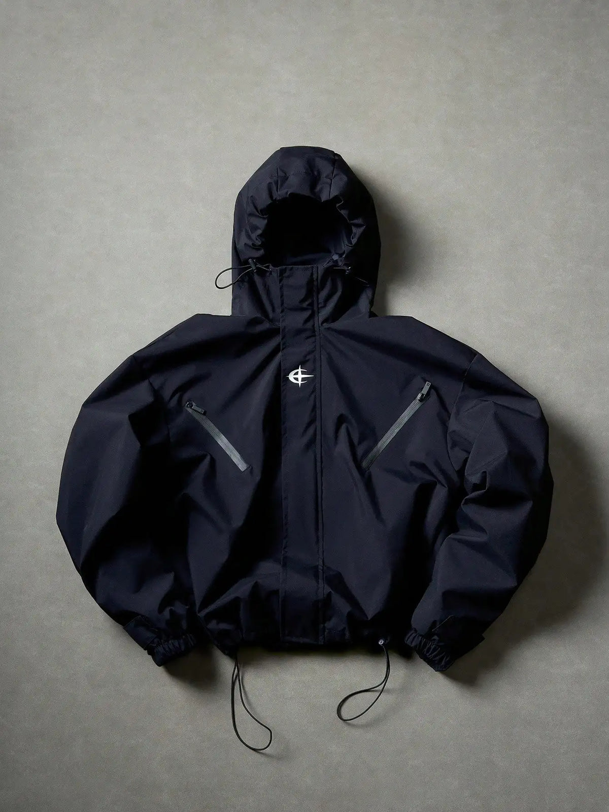 Z-Axis Hooded Windbreaker Jacket – Men's Casual Streetwear Coat