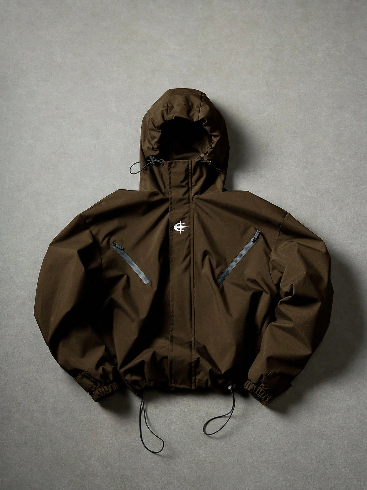 Z-Axis Hooded Windbreaker Jacket – Men's Casual Streetwear Coat