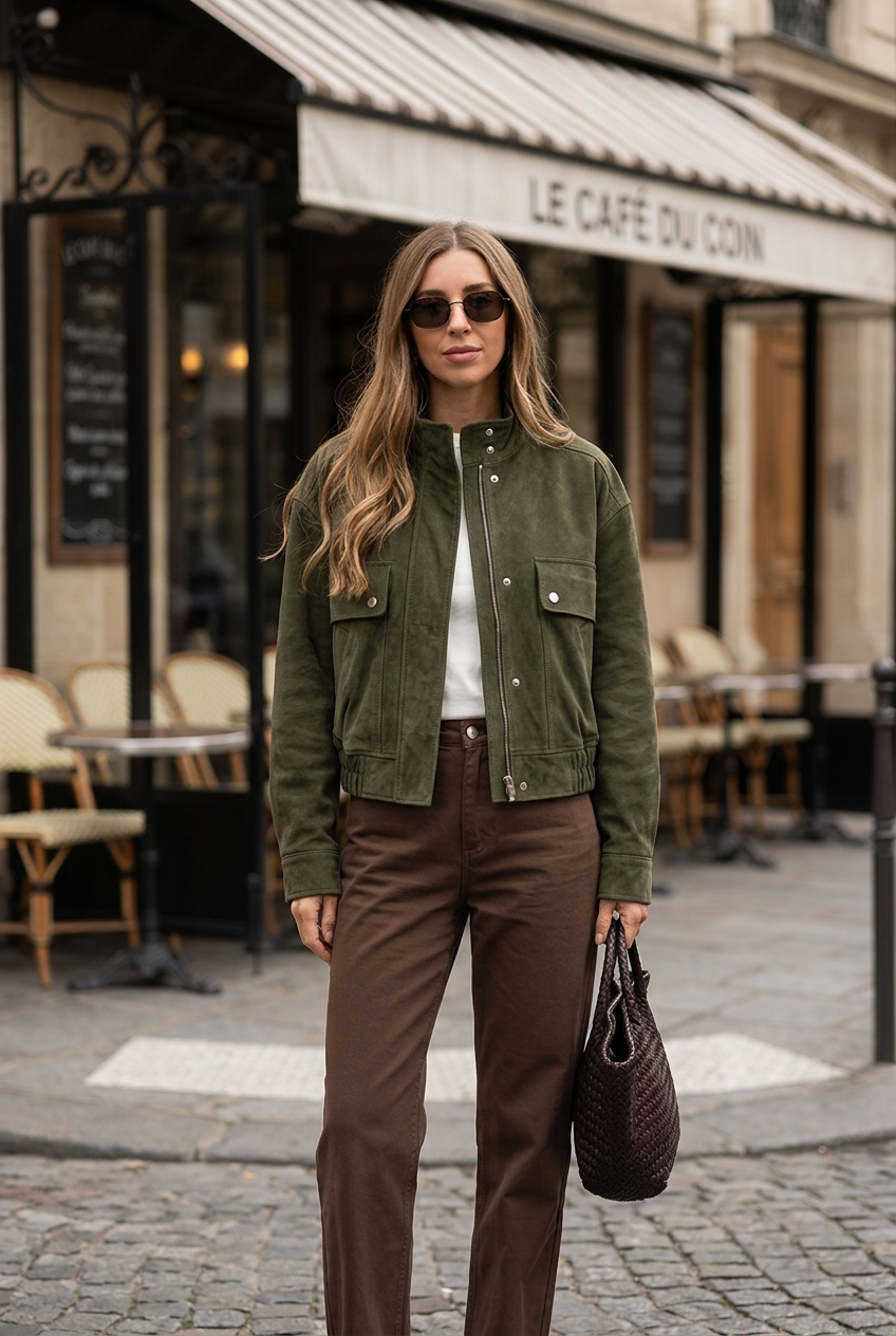 Z-Axis Women's Slim-Fit Pocket Jacket